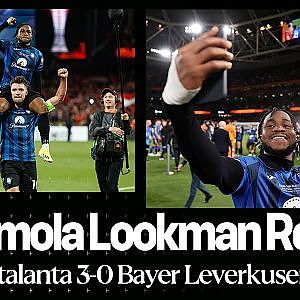 &quot;BEST NIGHT OF MY LIFE!&quot;  | Ademola Lookman | Atalanta 3-0 Bayer Leverkusen | Europa League Final - YouTube