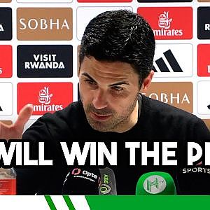 100 POINTS to beat Man City I Mikel Arteta reacts to Arsenal losing Prem title race - YouTube