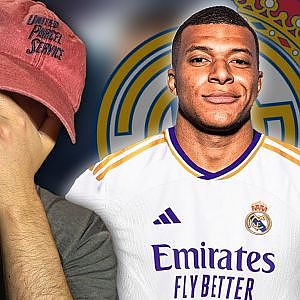 DEPRESSED FOOTBALL FAN REACTION to KYLIAN MBAPPE JOINING REAL MADRID - YouTube