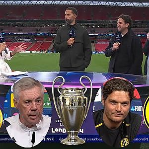Real Madrid vs Dortmund Champions League Final Carlo Ancelotti &amp; Edin Terzic Battle Who Will Win? - YouTube