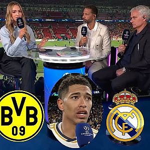 Real Madrid vs Dortmund 2-0 Real Madrid Champions League Winners 2023/24 Bellingham Cry Reaction - YouTube