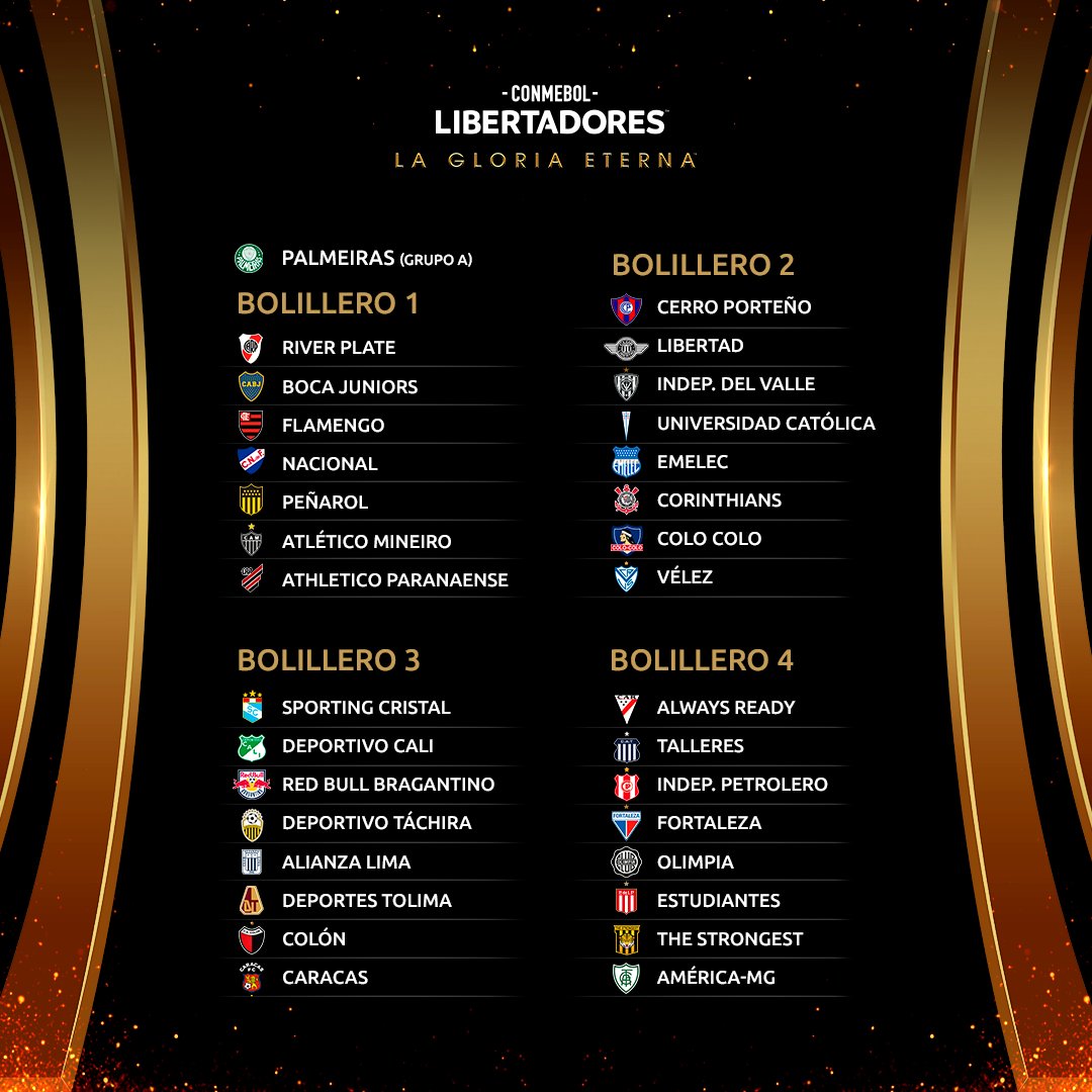 🔥🏆 As 1⃣5⃣ finais de #Libertadores - CONMEBOL Libertadores