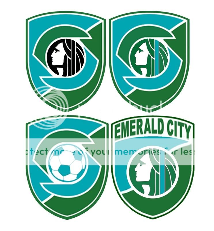 Seattle Supersonics Emerald City Alternate Jersey Design by